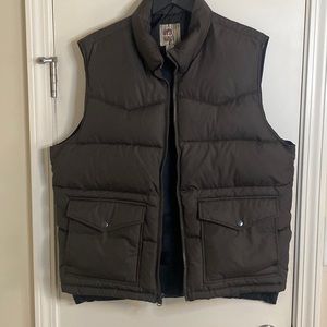 Old Navy Men’s Brown Puffer Vest